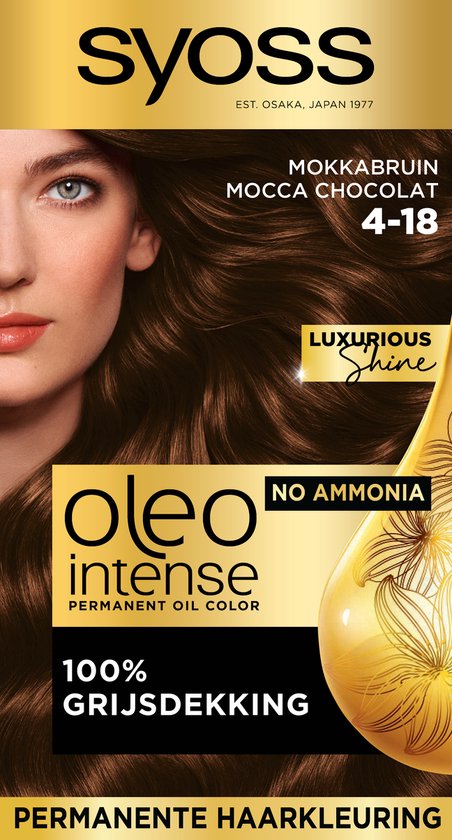 The Hormeye 美容デバイス ブラウン Color Oleo Intense 4-18 Mocha Brown Hair Dye – Online Voordeelshop