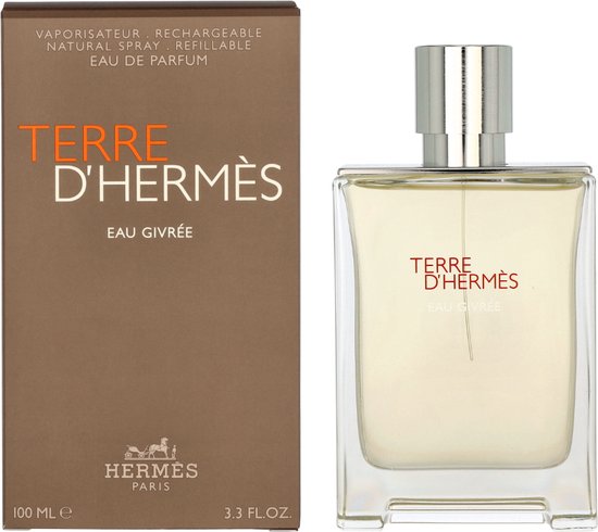 HERMES TERRE D'HERMÈS Eau Givrée 100mL Hermès Terre d'Hermès Eau Givrée - 100 ml - eau de parfum spray