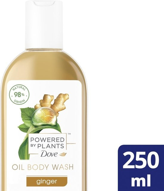 dove powered by plants ginger Dove Powered by Plants Shower Gel Oil Body Wash Ginger
