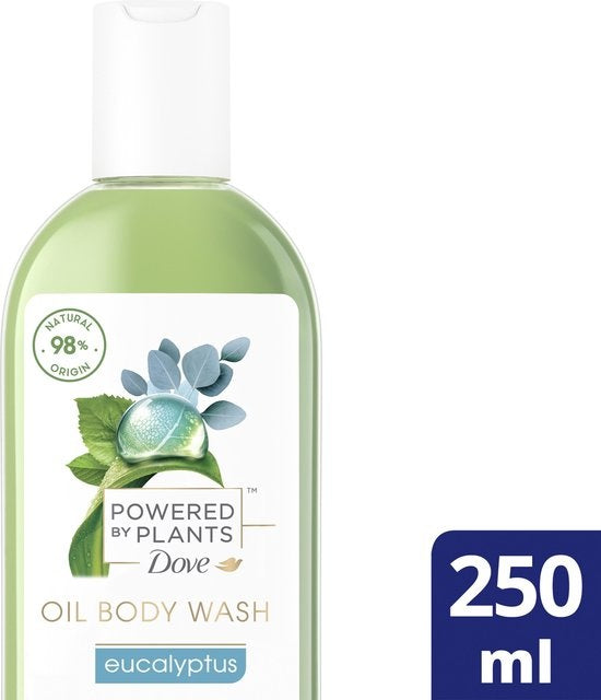 Dove Powered by Plants Duschgel-Öl-Körperwaschmittel Eukalyptus – 250 –  Online Voordeelshop