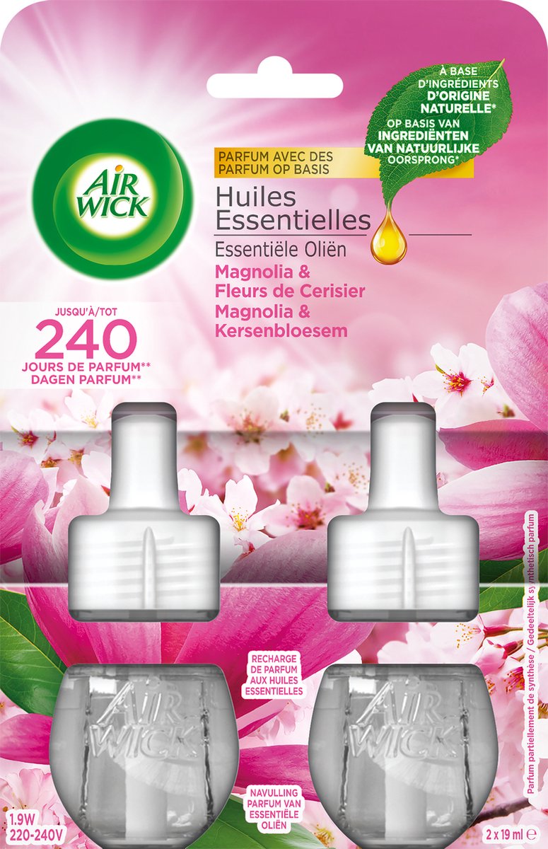 Air Wick Elektrischer Lufterfrischer – Magnolie & Kirschblüte – Na – Online Voordeelshop