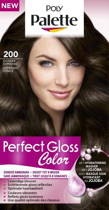 Poly Palette Perfect Gloss 200 Dark Espresso - Haarfärbemittel