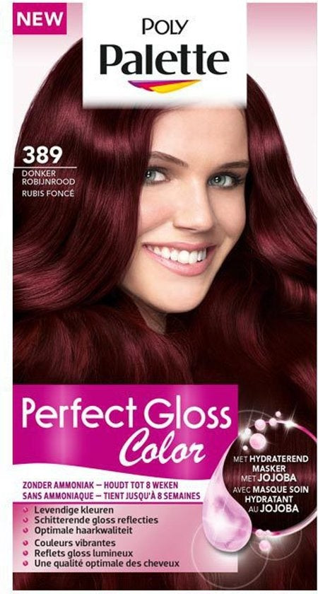 Poly Palette Perfect gloss color 389 dark ruby red – Online
