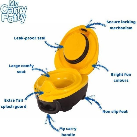 Jippie's My Carry Potty - Bee - Slightly damaged