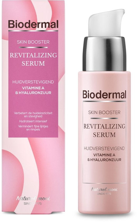 Biodermal Skin Booster Revitalizing serum ‚Huidverstevigend met Vitamine A & Hyaluronzuur - Verpakking beschadigd