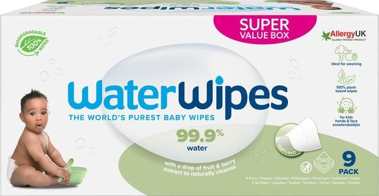 WaterWipes Snout Wipes 540 Tücher