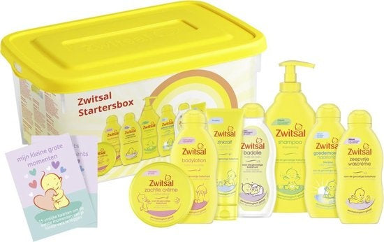 Zwitsal Baby Starter Box - 7 pieces - Gift package