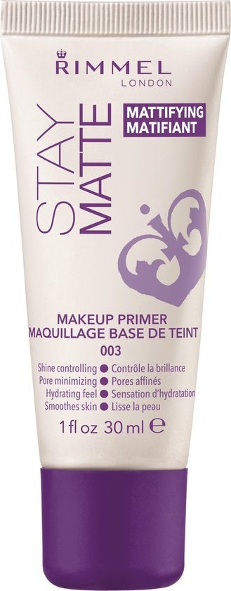 Rimmel London Stay Matte Primer – 003 Transparent