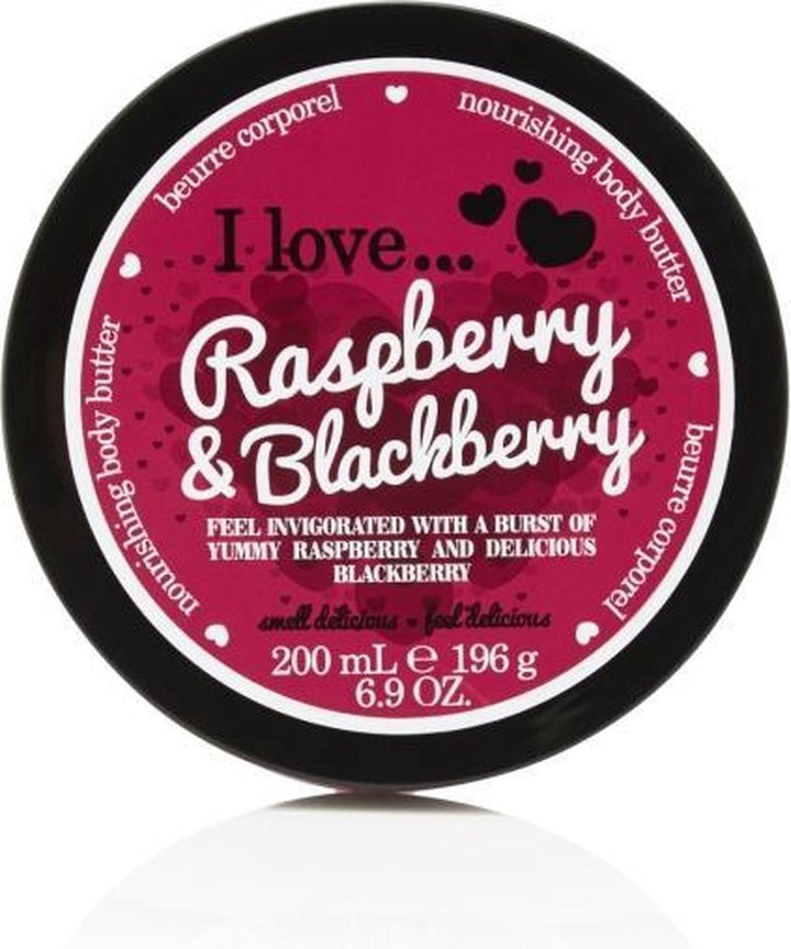 I Love Raspberry and Blackberry - Body Butter - 200 ml