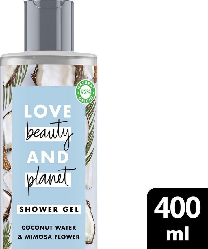 Love Beauty and Planet Shower Gel Coconut Water &amp; Mimosa Shower - 400 ml