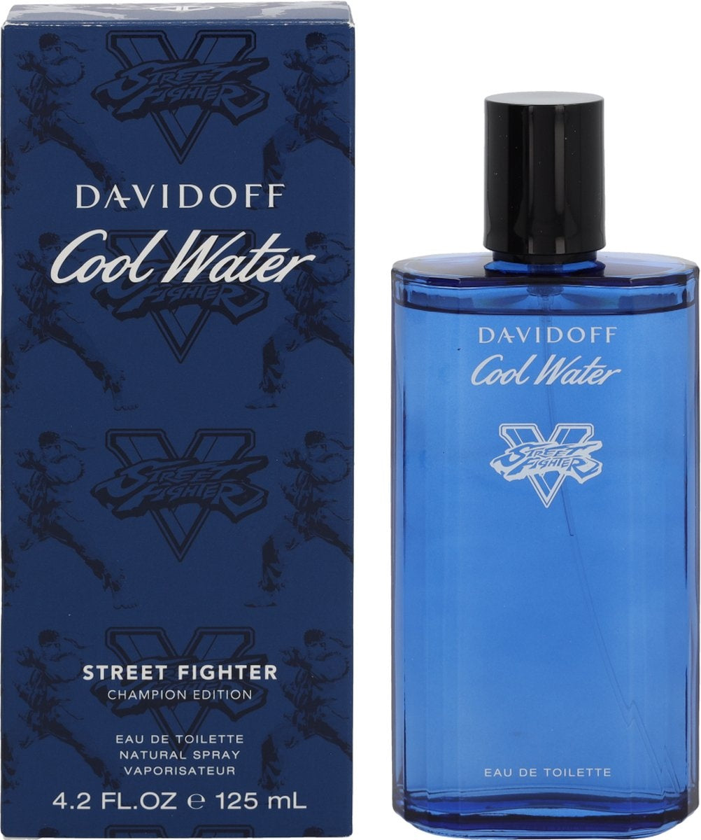 Davidoff Cool Water Streetfighter Champion Edition 125 ml Eau de Parfum – Herrenparfüm – Verpackung beschädigt