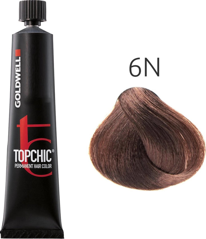 Goldwell Haarverf Topchic Permanent Hair Color 6N Dark Blonde