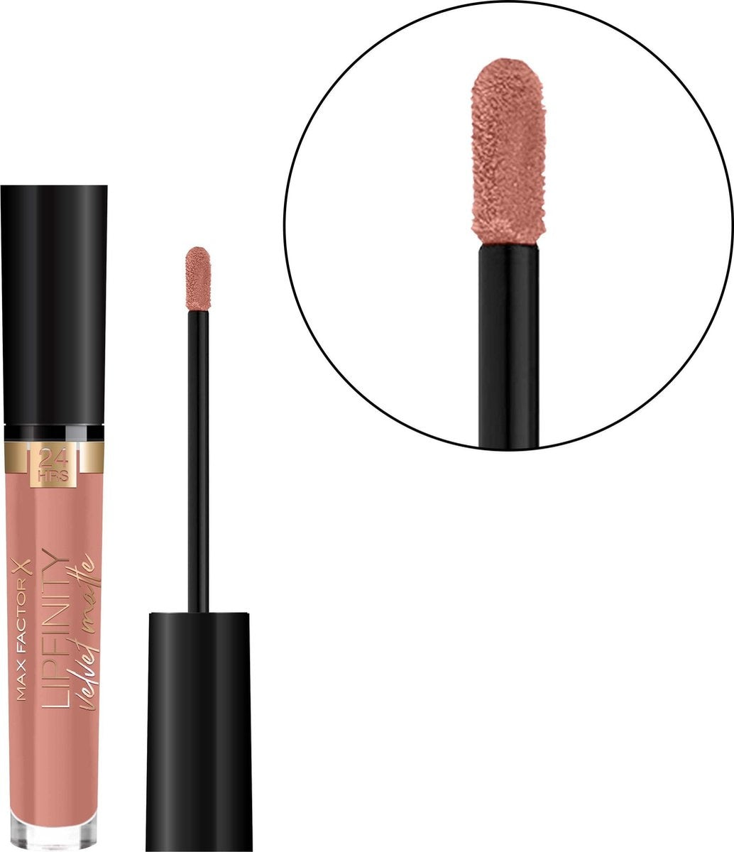 Max Factor Lipfinity Velvet Matte Lippenstift – 040 Luxe Nude