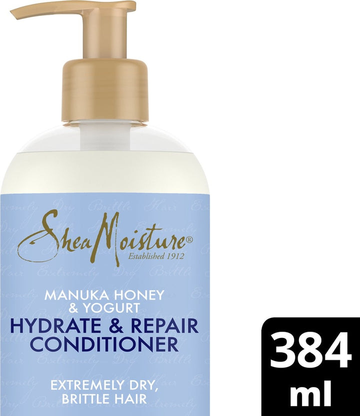 Shea Moisture Manuka Honey &amp; Yogurt - Conditioner Hydrate &amp; Repair- 384 ml - Pump missing