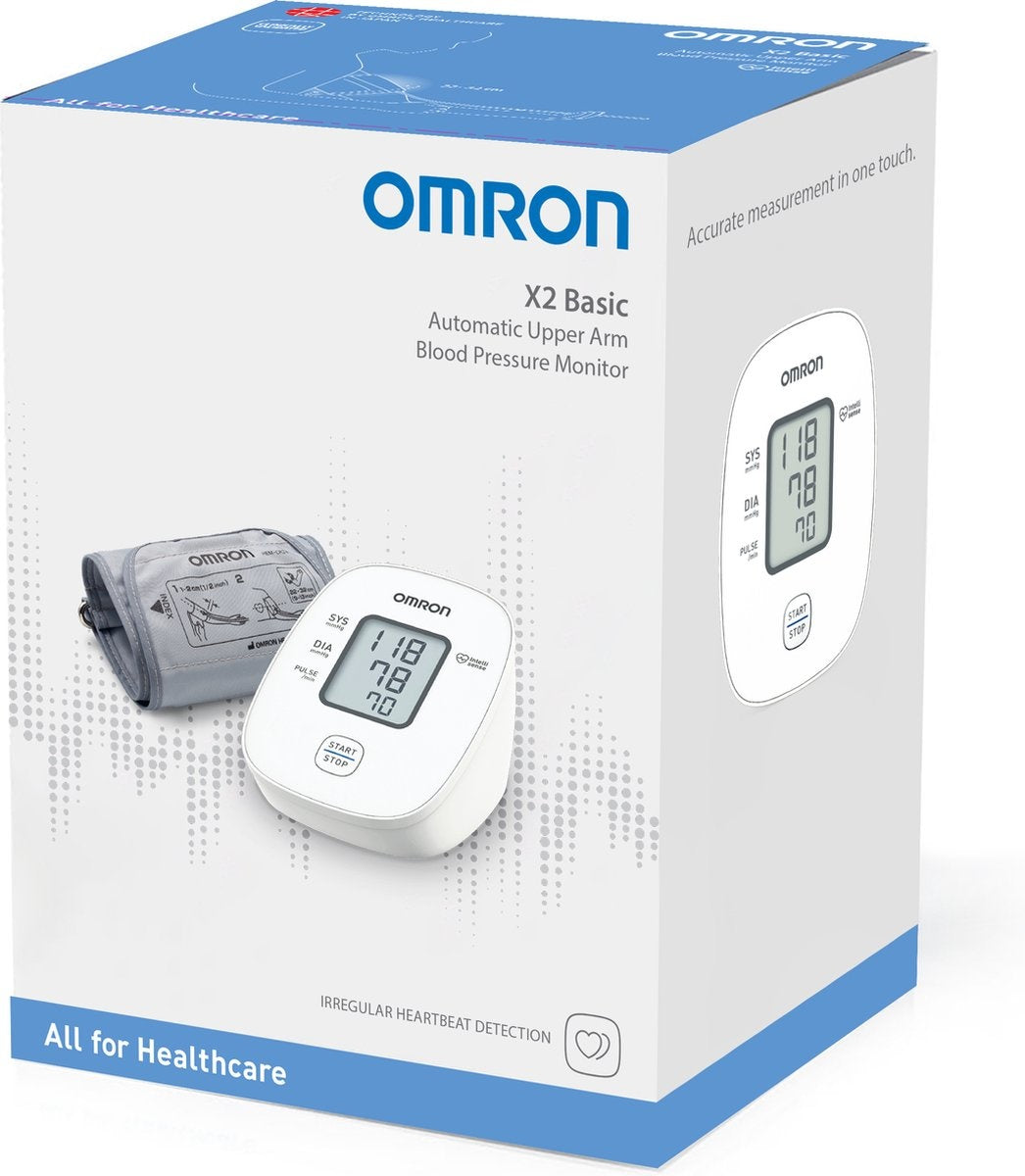 OMRON X2 Basic Bloeddrukmeter Bovenarm