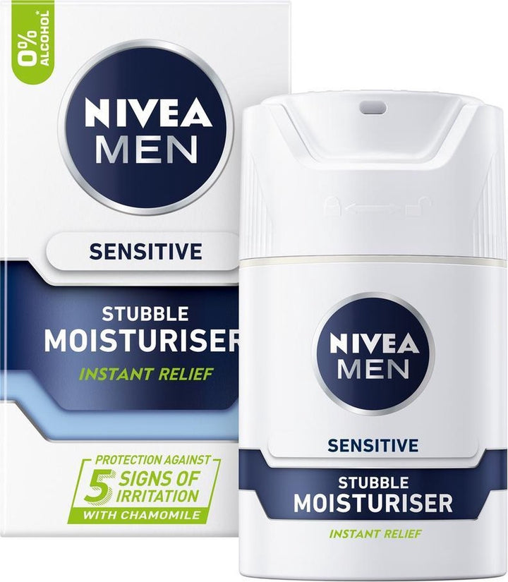 NIVEA MEN Sensitive Feuchtigkeitscreme – Tagescreme – 50 ml