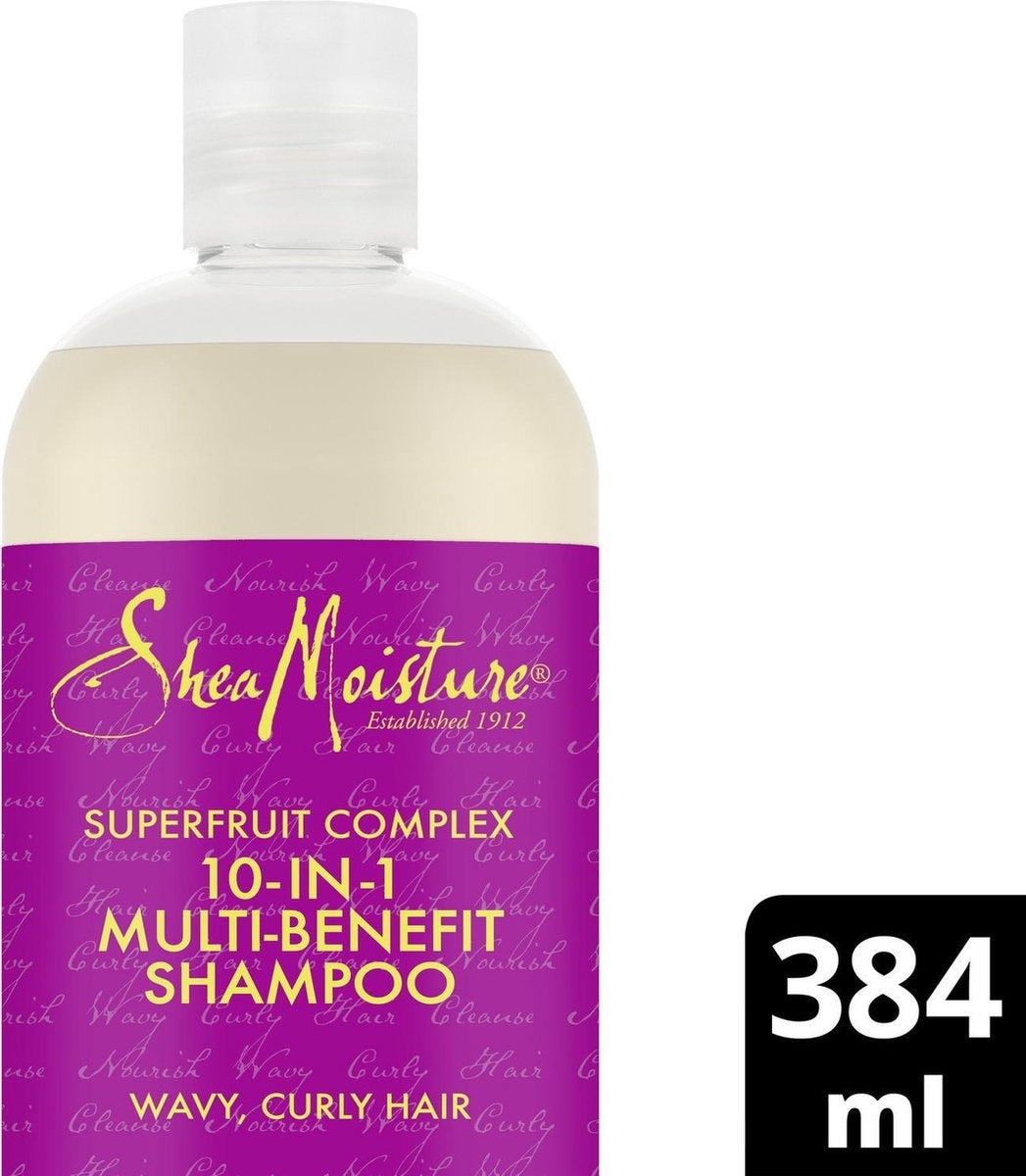 Shea Moisture 10-in-1 Multi-Benefit Shampoo - 384 ml