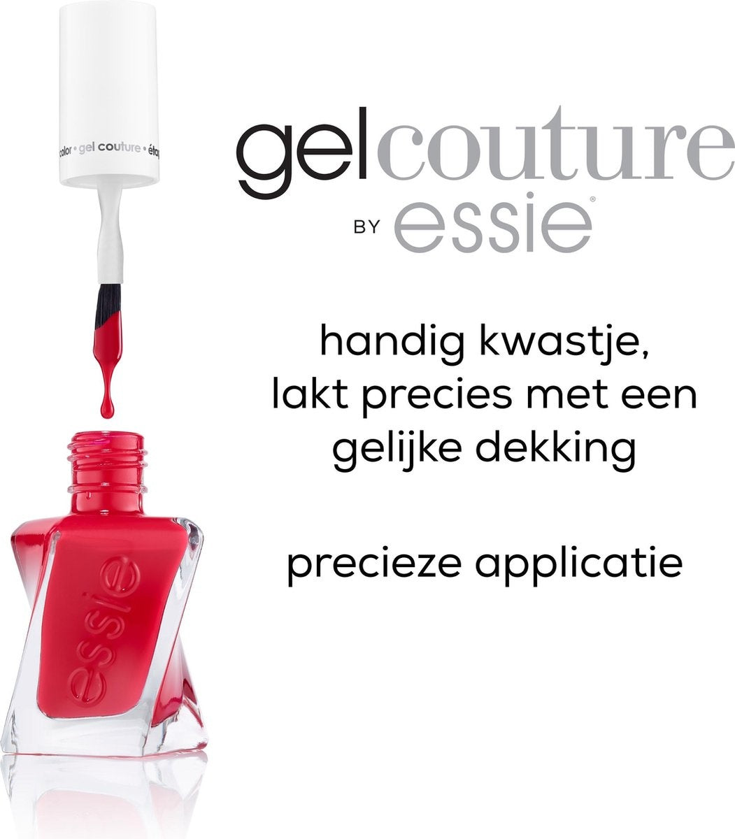 Essie Gel Couture glanzende Nagellak met Gel effect - 508 Scarlet Starlet - Rood - 13,5 ml