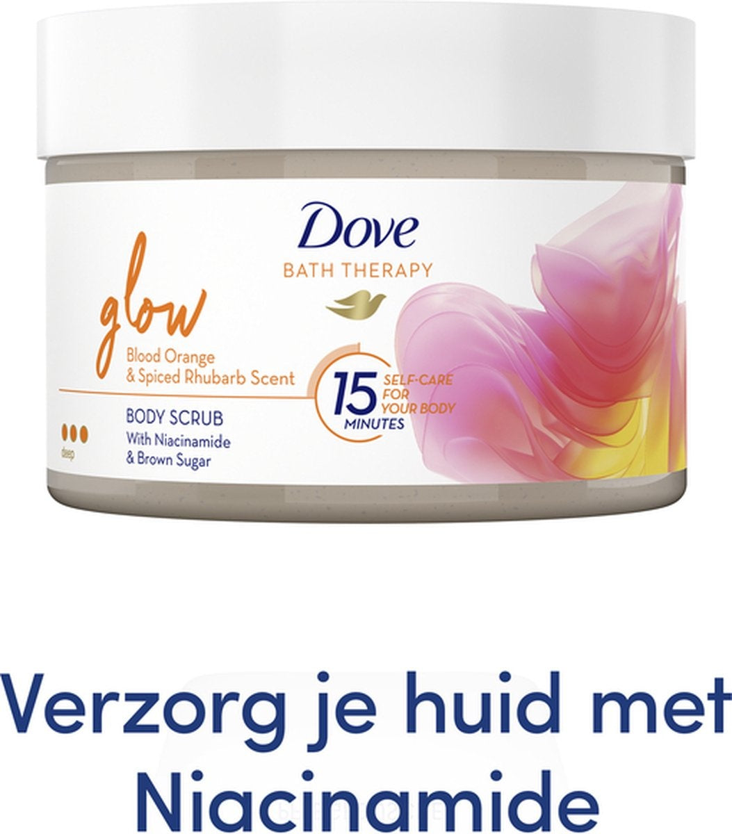 Dove Bath Therapy Glow - Body Scrub - 295 ml