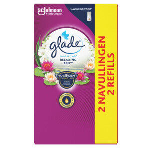Glade Air Freshener Touch &amp; Fresh Refill Duo Cherry &amp; Peony 2x10 ml