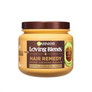 Garnier Loving Blends – Maske – Avocadoöl und Sheabutter – trockenes oder krauses Haar – 340 ml