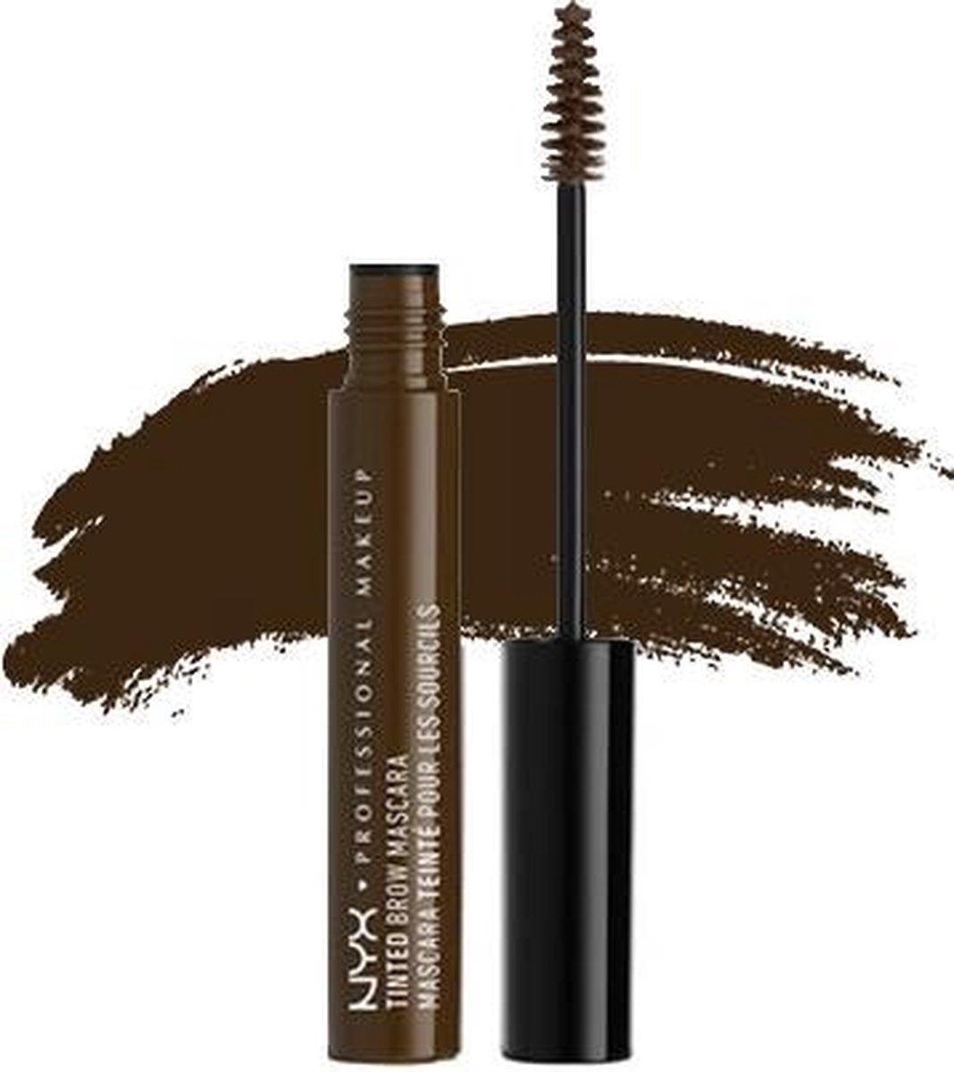 NYX Professional Makeup Tinted Brow Mascara - Espresso TBM04 - Wenkbrauwgel