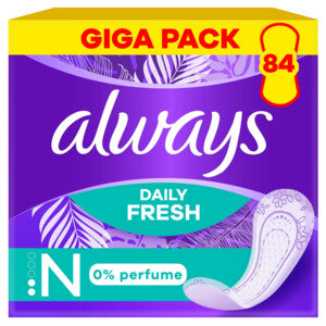 Always Dailies Fresh &amp; Protect - 56 Pieces - Panty Liners - Packaging damaged