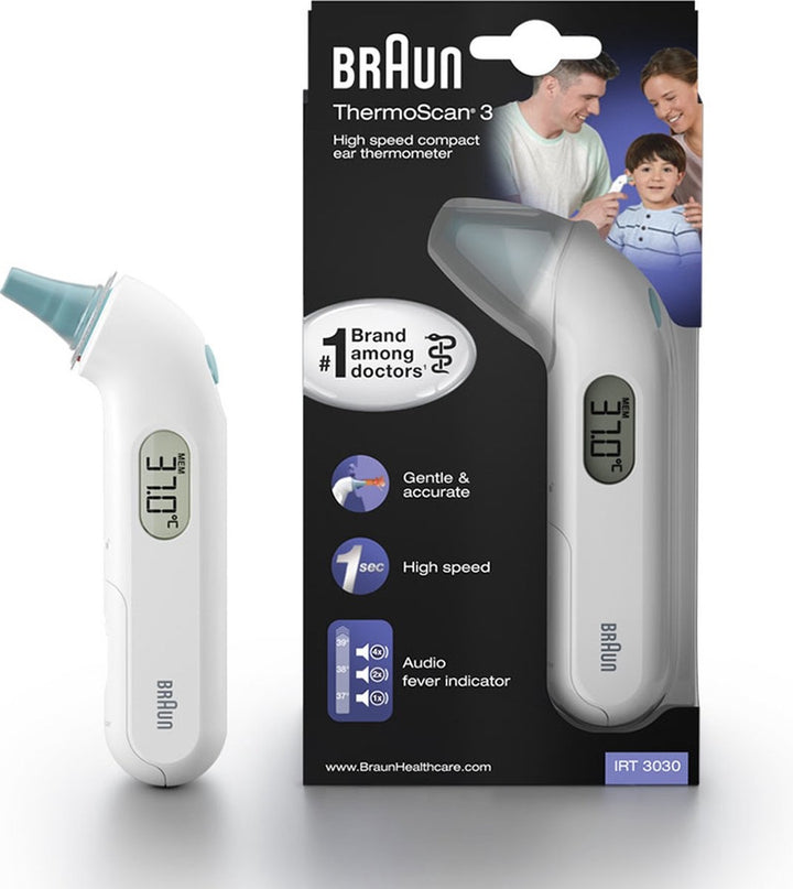 Braun IRT 3030 – Ohrthermometer – Thermoscan 3 Verpackung beschädigt