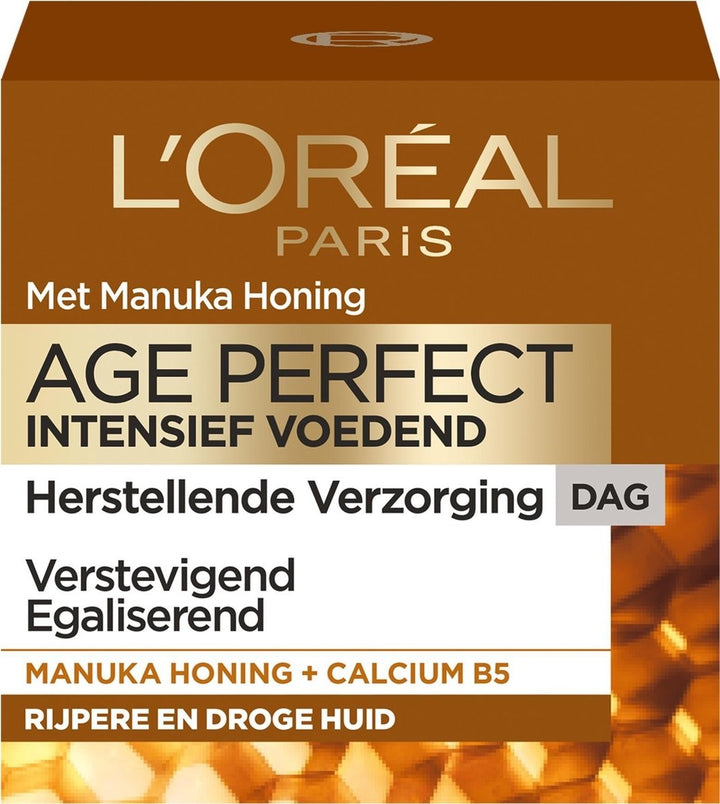 L'Oréal Paris Age Perfect Tagescreme – 50 ml – Manuka-Honig – Verpackung beschädigt