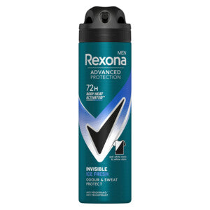Rexona Men Deodorant Spray Advanced Protection Invisible Ice 150 ml