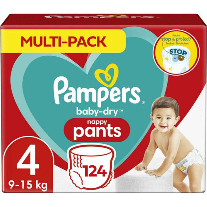 Pampers Baby Dry Pants Size 4 - 124 Diaper Pants