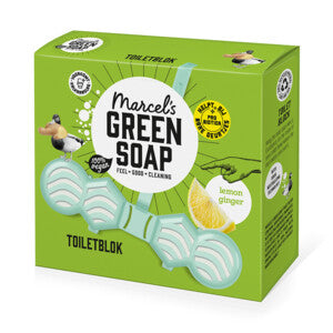 Marcel's Green Soap Toiletblok Citroen & Gember35 gram