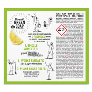 Marcel's Green Soap Toiletblok Citroen & Gember35 gram