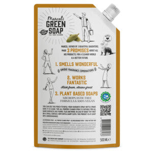 Marcel's Green Soap Allesreiniger Spray Sandelhout & Kardemom Navulling 500 ml
