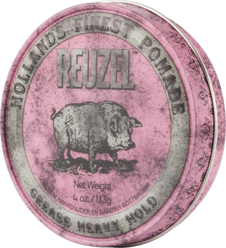 Reuzel Pig Pink Grease Heavy Hold Haarwax - 113g