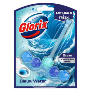 Glorix Toilet Block Blue Water Ocean