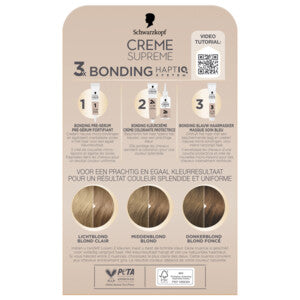 Schwarzkopf Creme Supreme Haarkleuring 8-16 - Verpakking beschadigd