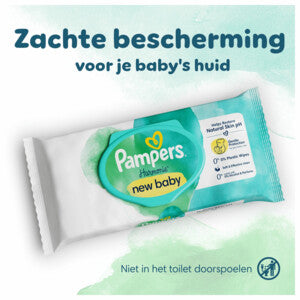 Pampers Harmonie Protect & Care Baby Wipes 9 Packs = 396 Wipes