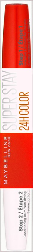 Maybelline Superstay 24H Lippenstift - 510 Red Passion - Verpakking beschadigd