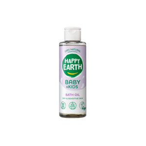 Happy Earth Baby & Kids 100% Natuurlijke Badolie 150 ml