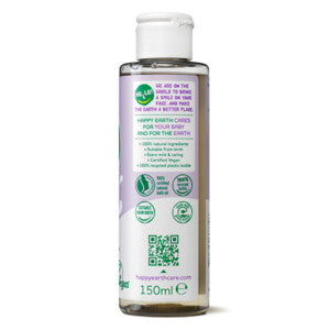 Happy Earth Baby & Kids 100% Natuurlijke Badolie 150 ml