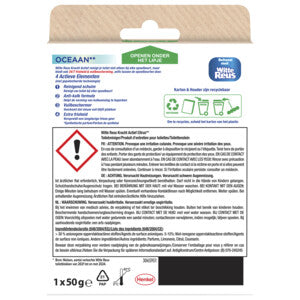 Witte Reus Toiletblok Kracht Actief Oceaan