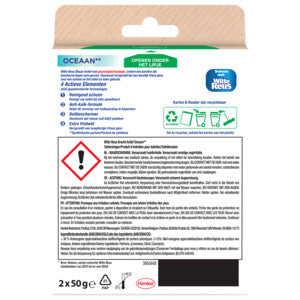 Witte Reus Toiletblok Kracht Actief Oceaan 2 stuks