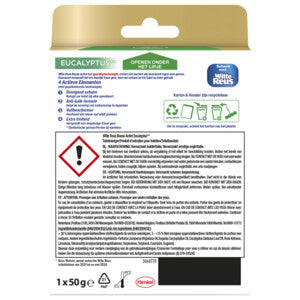 Witte Reus Toiletblok Blauw Actief Eucalyptus