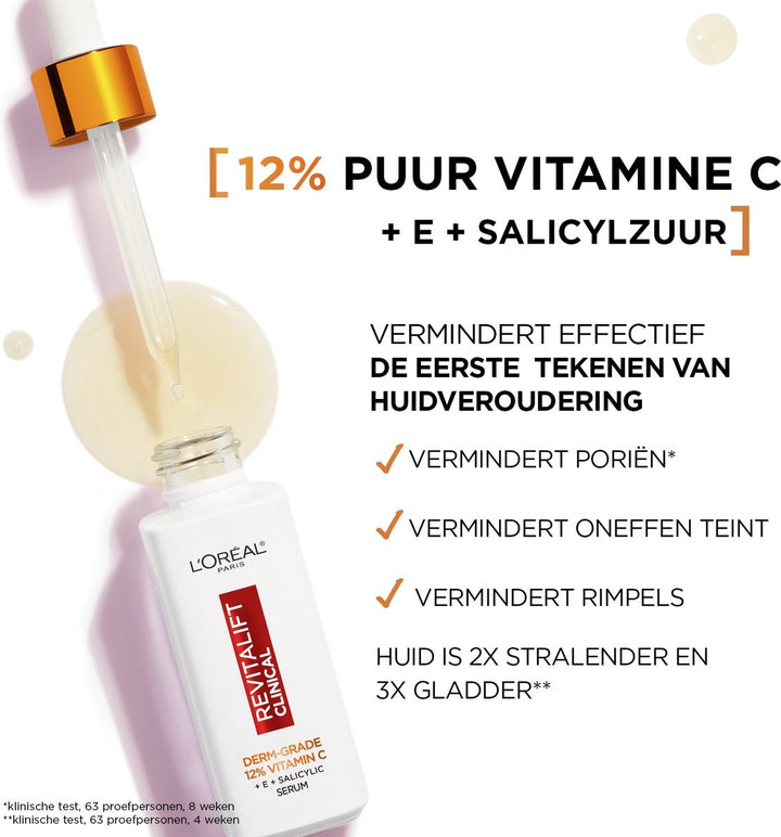 L'Oréal Paris Revitalift Clinical Pure Vitamine C 12% Serum - 30 ml