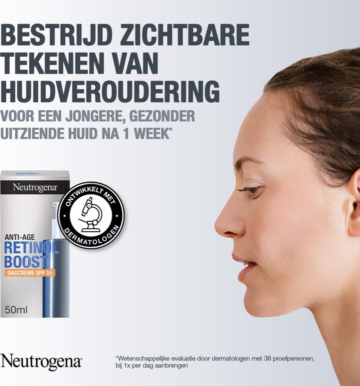 Neutrogena Retinol Boost Tagescreme SFP 15 (50 ml) – Verpackung beschädigt