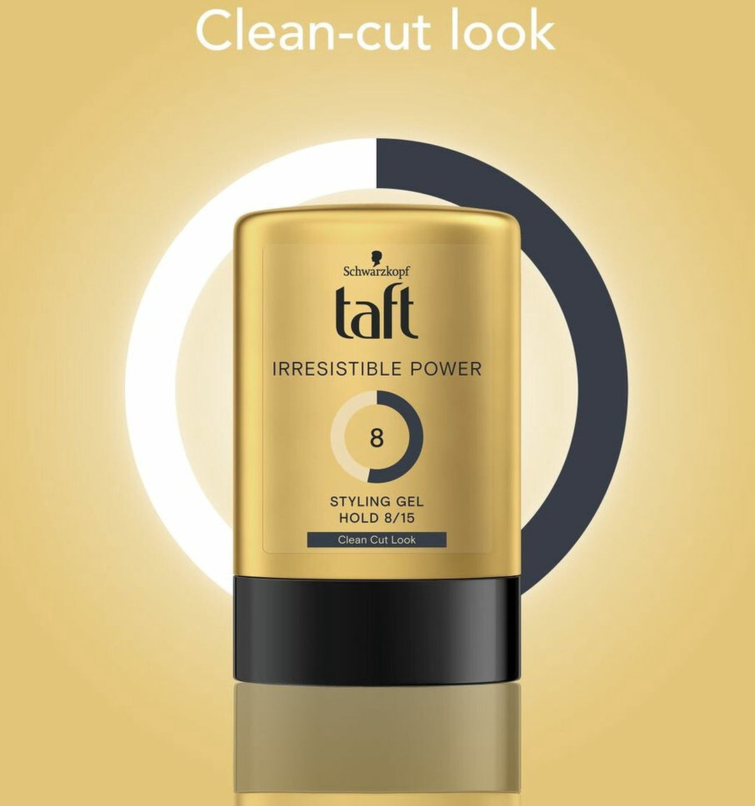 Taft Men Power Gel Irresistible Power Hold 8 - 300 ml