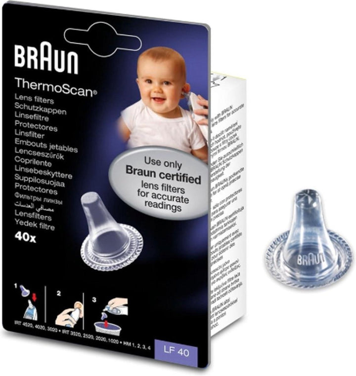 Braun LF40 – Nachfüllset Linsenfilter Ohrthermometer – Verpackung beschädigt