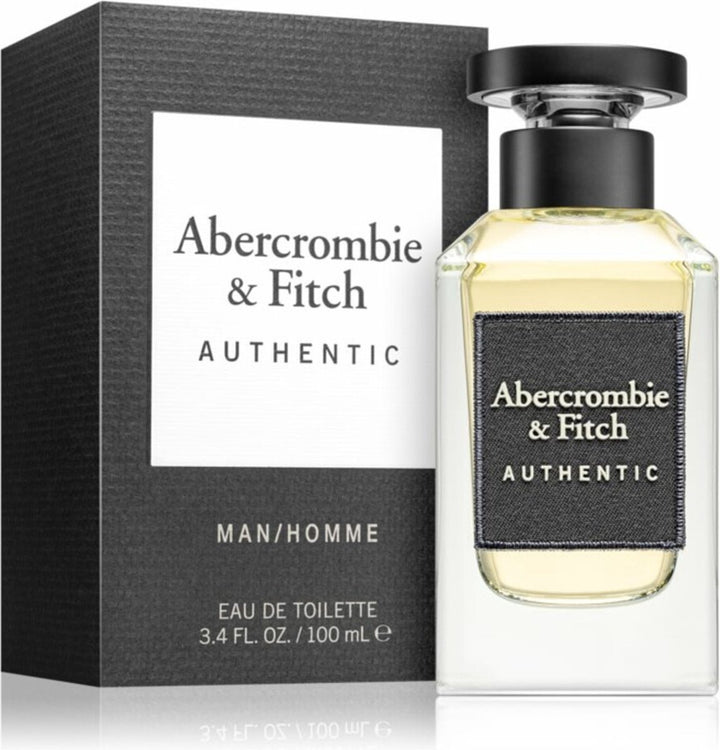 Abercrombie &amp; Fitch Authentic Man Eau de Toilette 100 ml – Verpackung beschädigt