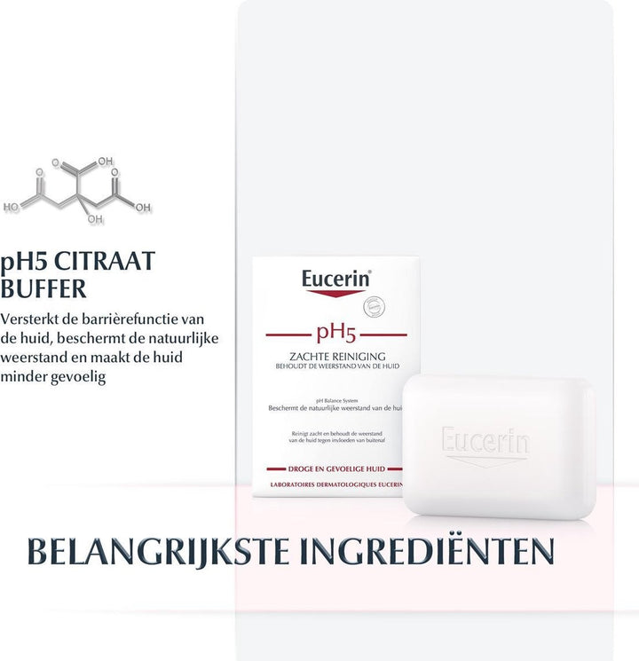 Eucerin pH5 Waschtablette – 100 g – Verpackung beschädigt